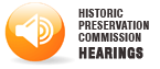 Historic Preservation Hearing