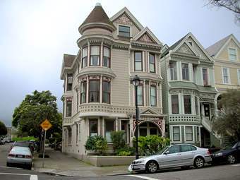 Example of a Queen Anne-style house