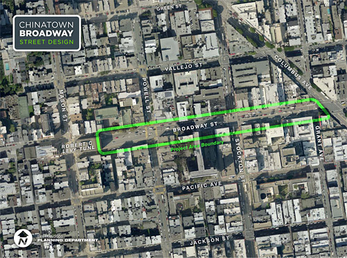 Download the Chinatown Broadway Street Design project area boundary map