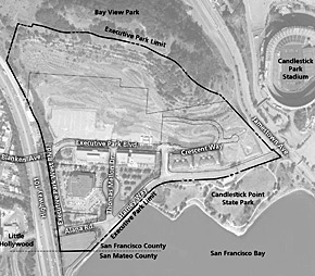Executive Park Subarea Plan map