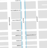 Polk Streetscape Map Inset