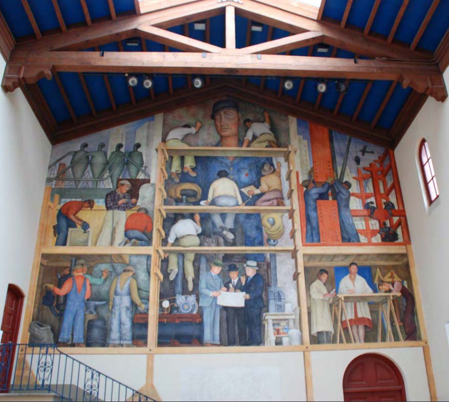 SFAI Rivera Mural